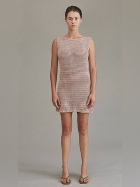 Acacia Swimwear noah crochet Mini Dress